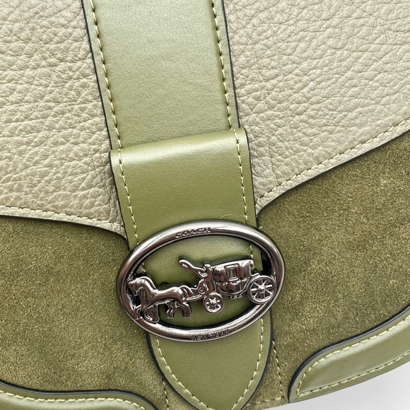 Coach Georgie Saddle Crossbody - Picture 11 of 12